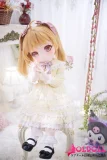 フリル付きワンピースのアニメドール
