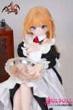黒と白のメイド衣装が可愛いドール