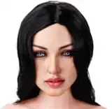 XYDOLL 171cm Eカップ BY068ヘッド リアル皮膚付き フルシリコン製等身大ラブドール 狐面を持った和装美人タイプのリアルラブドール