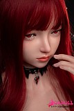 
妖艶な表情の源千织ヘッド 小悪魔コスプレ ラブドール
