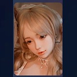 YUEdoll リアル皮膚172cm Gカップ 沁黎(Qinli)ヘッド フルシリコン製 黄色いビキニの巨乳美人ラブドール 南国リゾート風ダッチワイフ