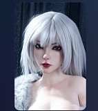 YUEdoll リアル皮膚172cm Gカップ 沁黎(Qinli)ヘッド フルシリコン製 黄色いビキニの巨乳美人ラブドール 南国リゾート風ダッチワイフ