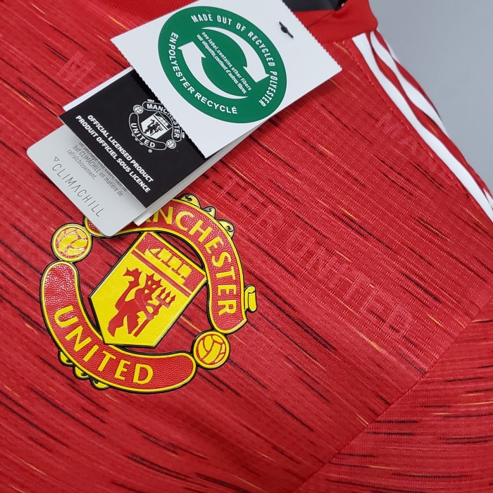 Manchester United Home Player Jersey 20/21