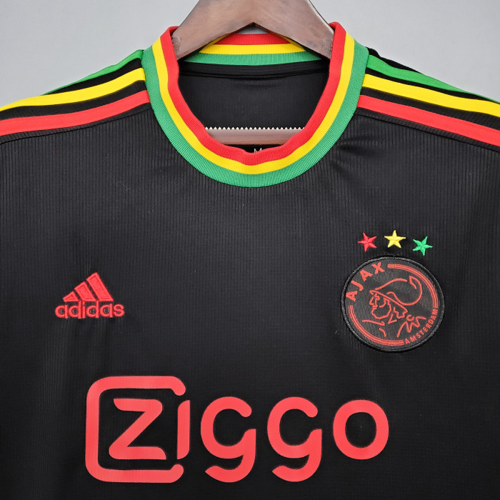 Ajax Man Black Jersey 21/22