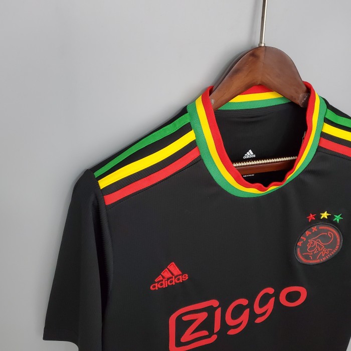 Ajax Man Black Jersey 21/22