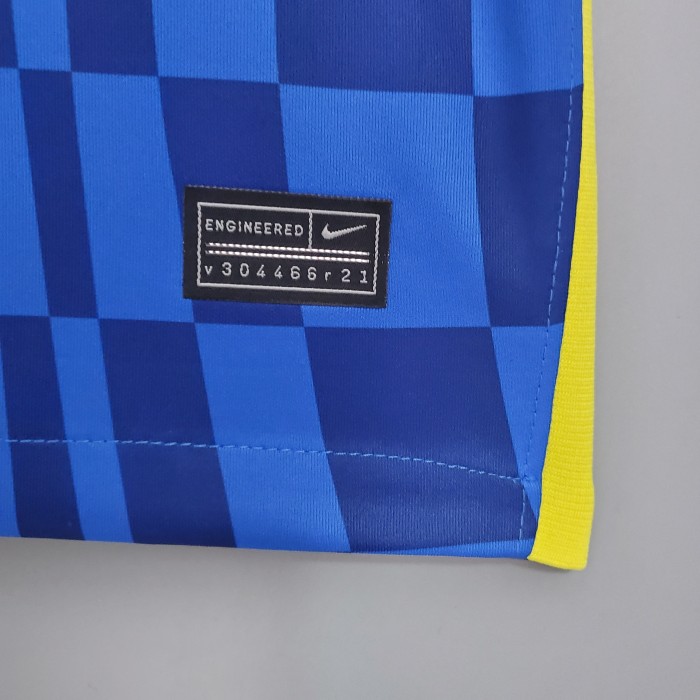 Chelsea Cup Home Jersey 21/22 with Champions of Europe 21 printing