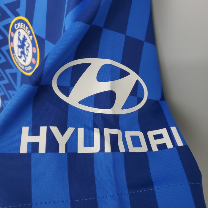 Chelsea Cup Home Jersey 21/22 with Champions of Europe 21 printing