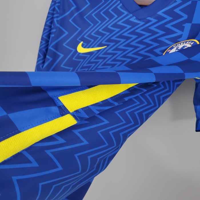 Chelsea Cup Home Jersey 21/22 with Champions of Europe 21 printing