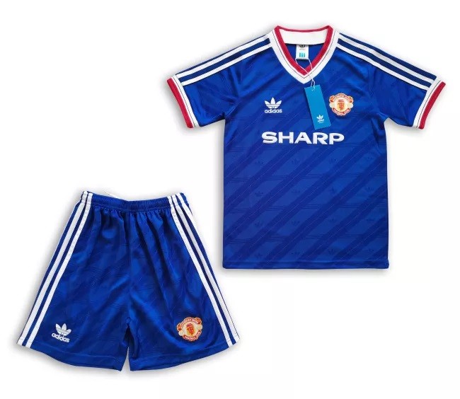 Manchester United Retro Kids Third Jersey 1986/87