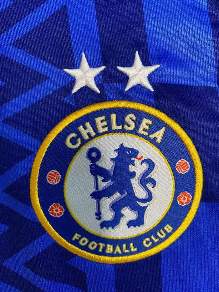 Chelsea Cup Home Jersey 21/22 with Champions of Europe 21 printing