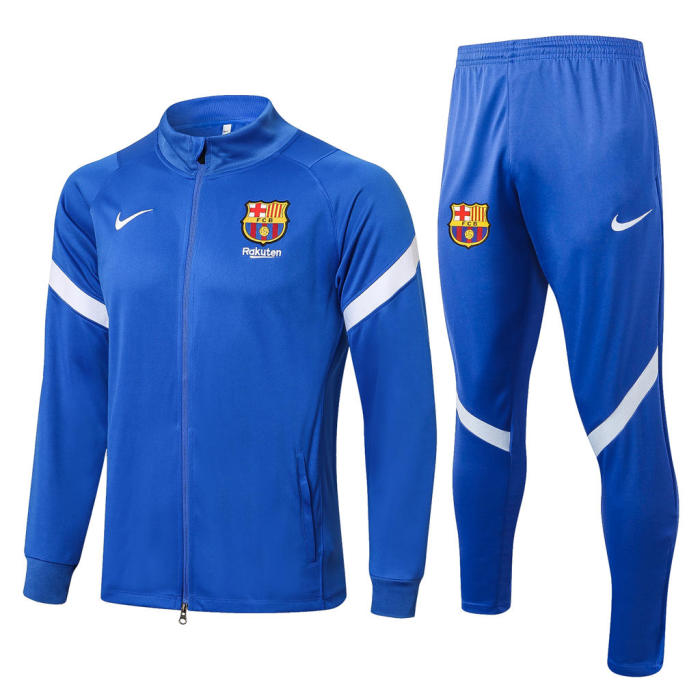 Barcelona Training Jacket 21/22 Colorful blue