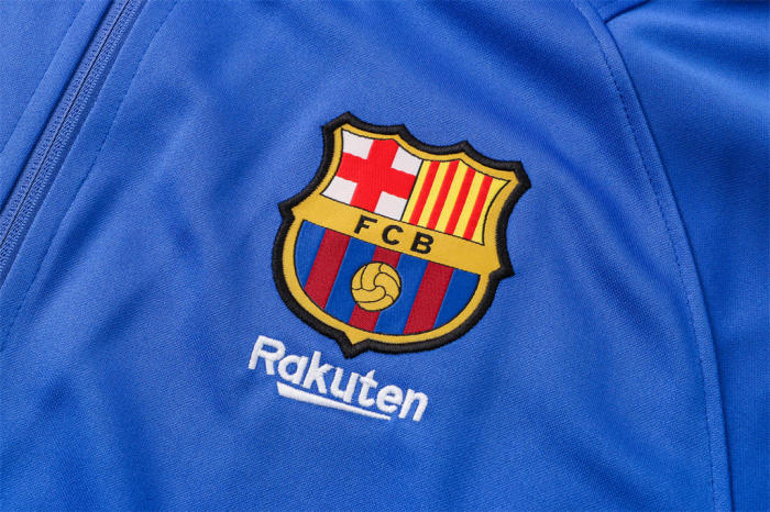 Barcelona Training Jacket 21/22 Colorful blue