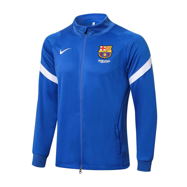 Barcelona Training Jacket 21/22 Colorful blue
