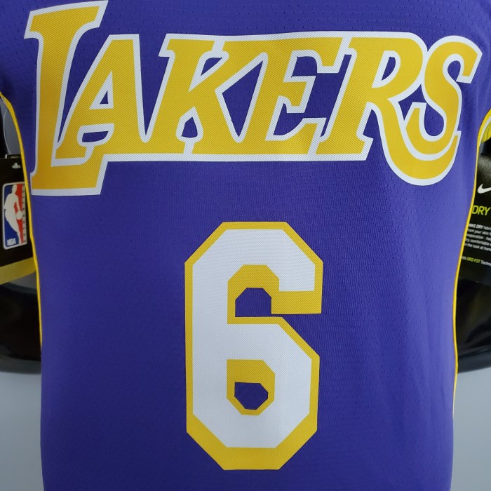 LeBron James Los Angeles Lakers 2020/21 Swingman Jersey Purple