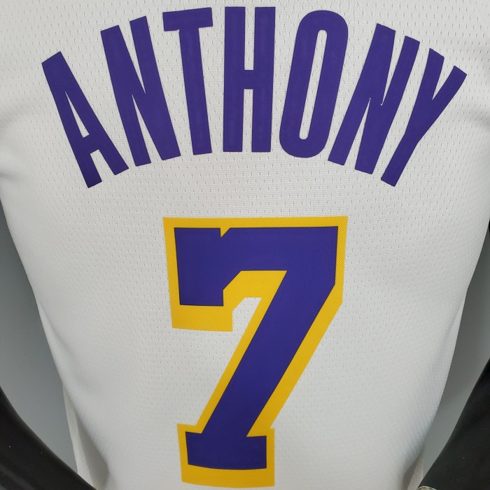 Carmelo Anthony Los Angeles Lakers 2020/21 Swingman Jersey White