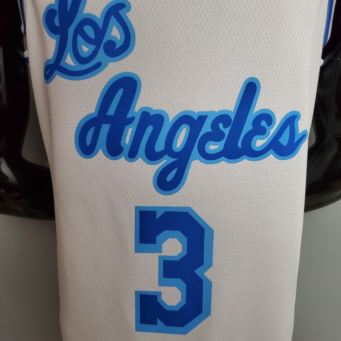 Anthony Davis Los Angeles Lakers 2020/21 Swingman Jersey White