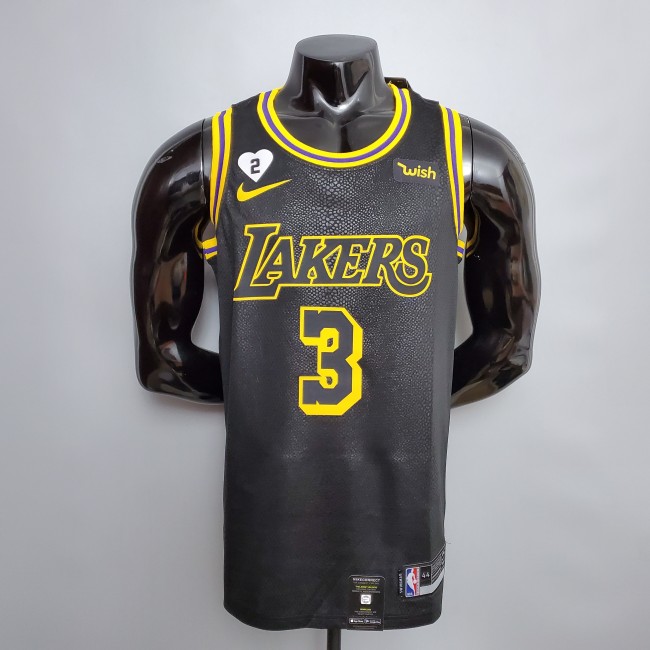 Anthony Davis Los Angeles Lakers 2020/21 Swingman Jersey Black