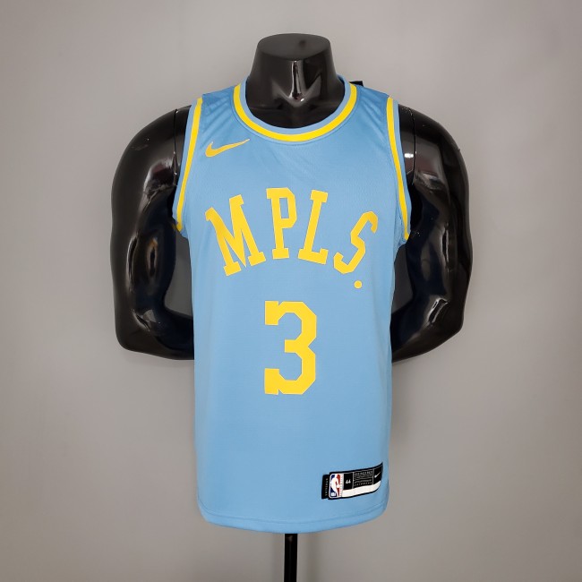 Anthony Davis Los Angeles Lakers 2020/21 Swingman Jersey Minneapolis Edition Blue