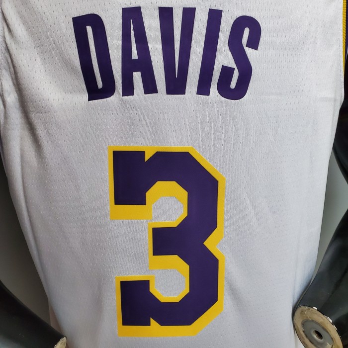 Anthony Davis Los Angeles Lakers 2020/21 Swingman Jersey White