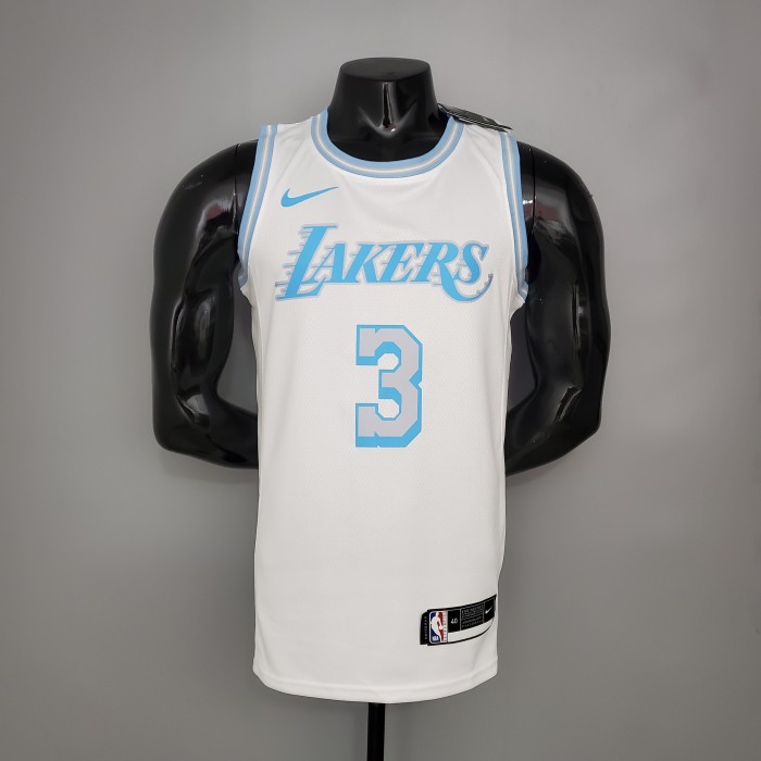Anthony Davis Los Angeles Lakers 2020/21 Swingman Jersey White