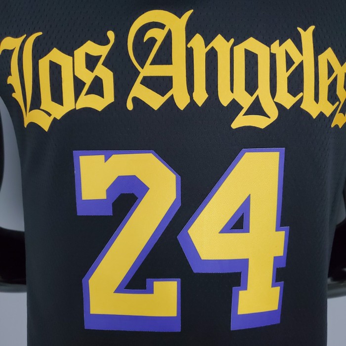 Kobe Bryant Los Angeles Lakers Swingman Jersey Black
