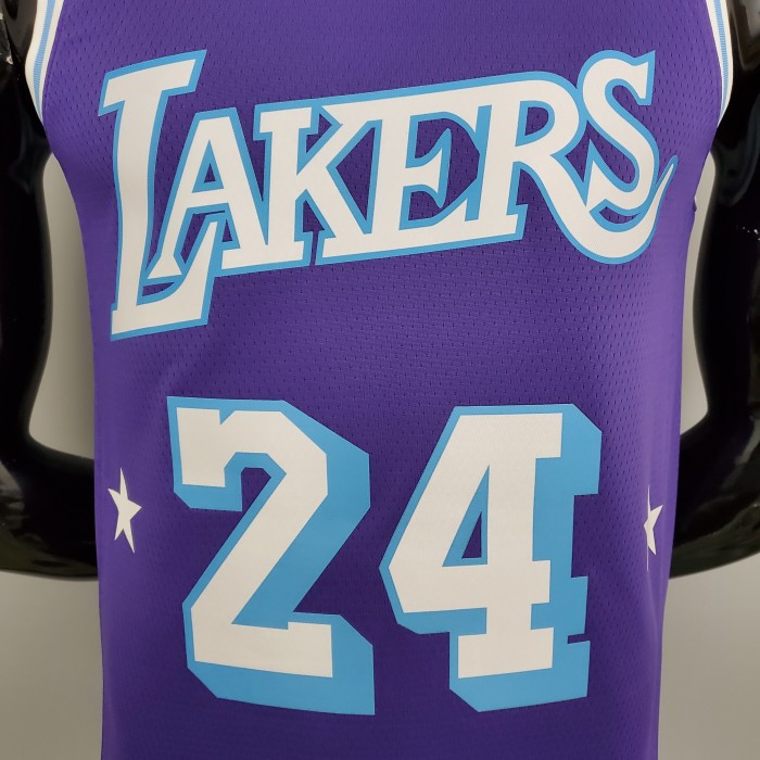 Kobe Bryant Los Angeles Lakers 2021/22 City Edition Swingman Jersey Purple