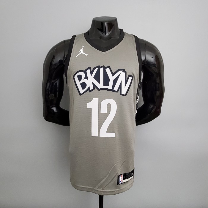 Joe Harris Brooklyn Nets Flying Man Swingman Jersey Gray