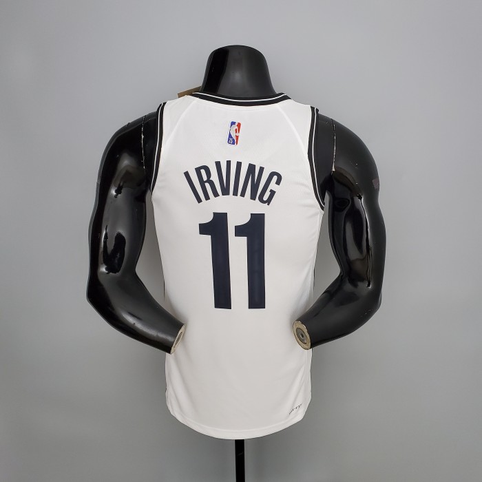 Kyrie Irving Brooklyn Nets 75th Anniversary Swingman Jersey White