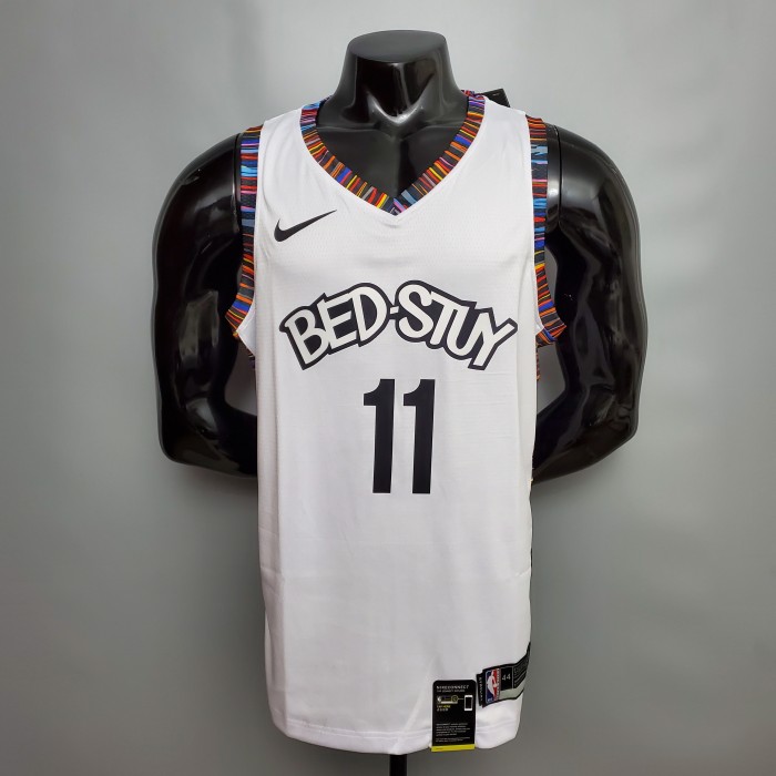 Kyrie Irving Brooklyn Nets City Version Swingman Jersey White