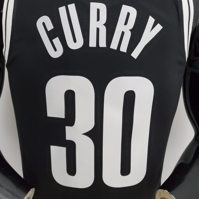 Seth Curry Brooklyn Nets 75th Anniversary Swingman Jersey Black