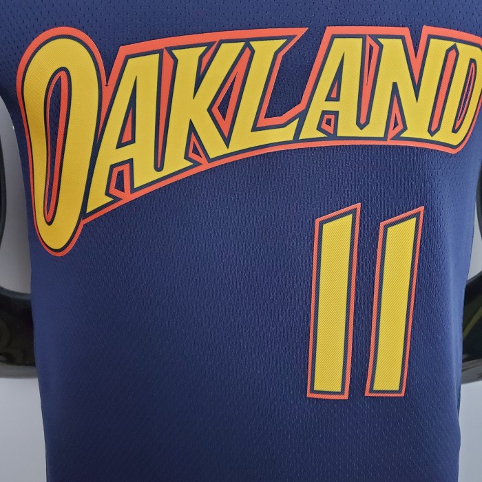 Klay Thompson Golden State Warriors City Edition Swingman Jersey Royal Blue