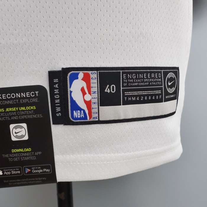 Stephen Curry Golden State Warriors Retro Version Swingman Jersey White