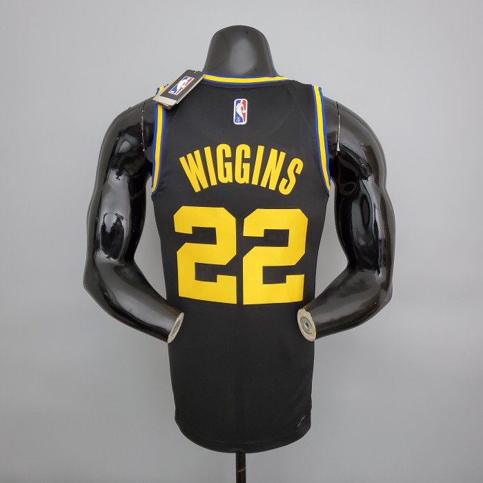 Andrew Wiggins Golden State Warriors 75th Anniversary Swingman Jersey Black