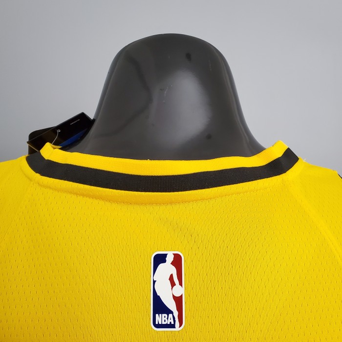 Stephen Curry Golden State Warriors Bonus Edition Swingman Jersey Yellow