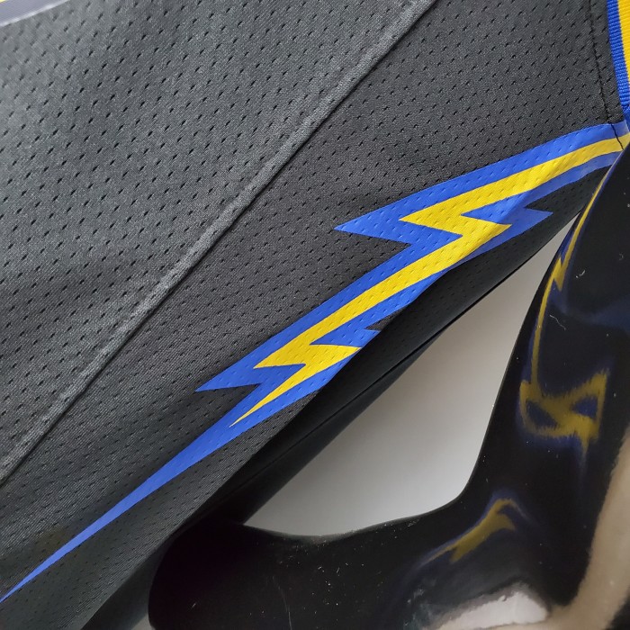 Stephen Curry Golden State Warriors 75th Anniversary Swingman Jersey Black