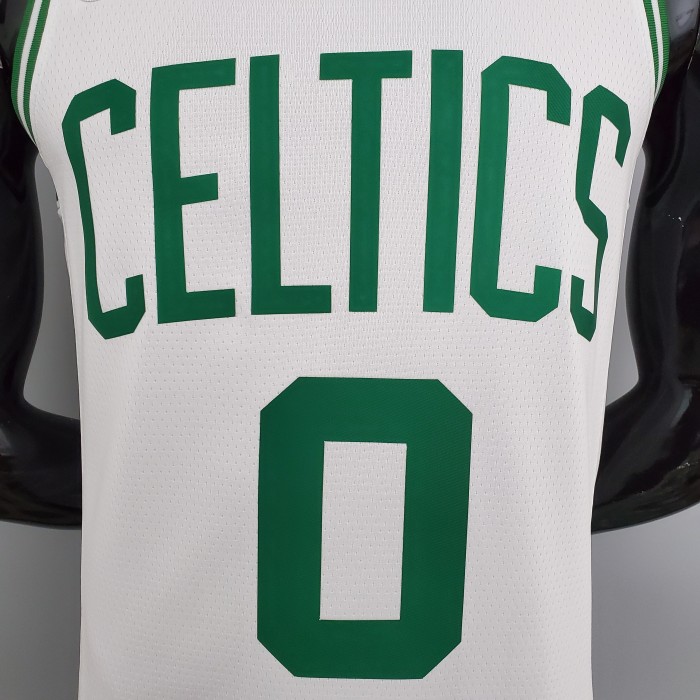Jayson Tatum Boston Celtics 75th Anniversary Swingman Jersey White