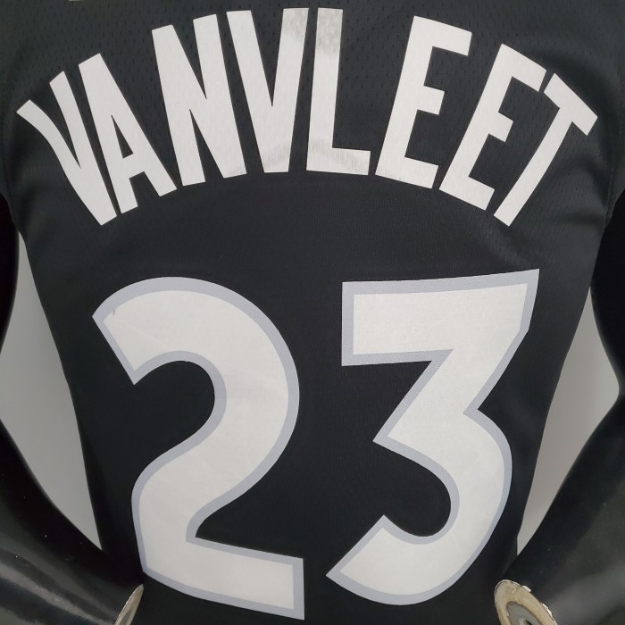 Fred VanVleet Toronto Raptors Bonus Edition 2020/21 Swingman Jersey Black and Purple