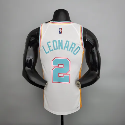 Kawhi Leonard San Antonio Spurs 2022 City Edition Swingman Jersey White