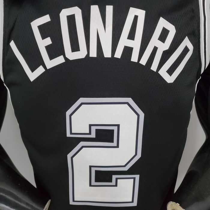Kawhi Leonard San Antonio Spurs Swingman Jersey Black