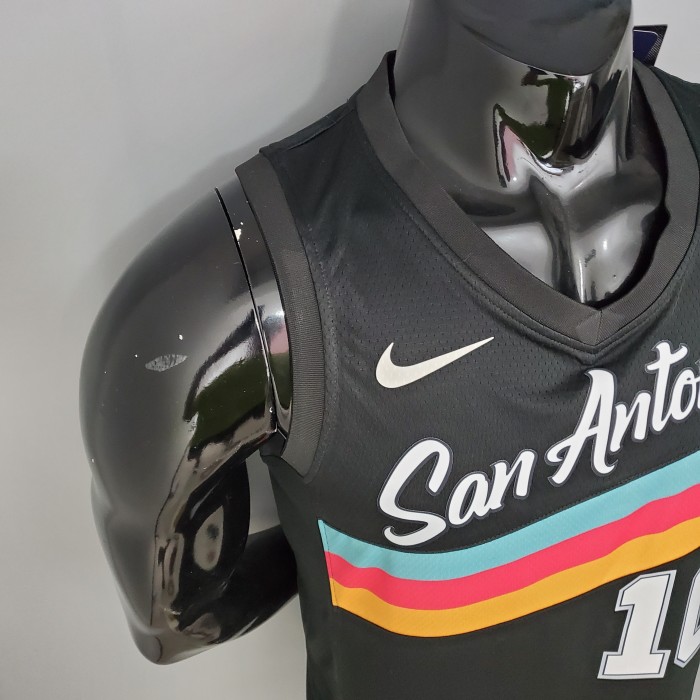 DeMar DeRozan San Antonio Spurs City Edition Swingman Jersey Black