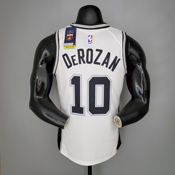 DeMar DeRozan San Antonio Spurs Swingman Jersey White
