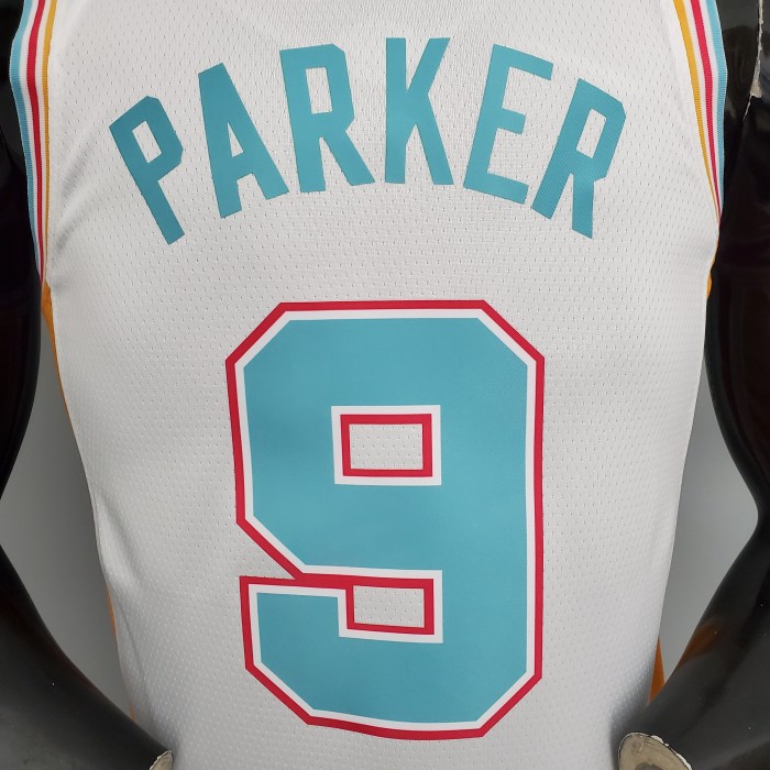 Tony Parker San Antonio Spurs 2022 City Edition Swingman Jersey White