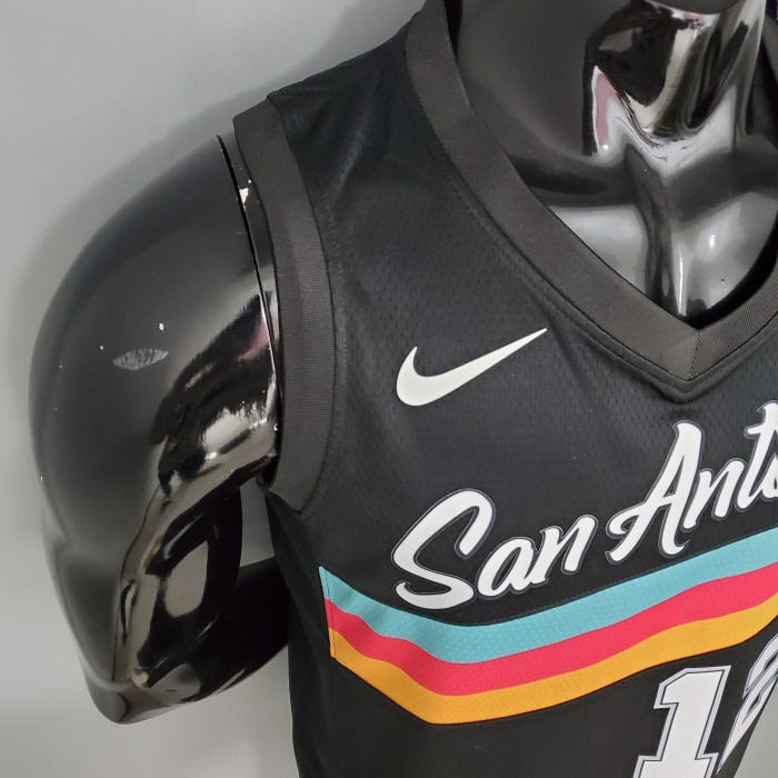 LaMarcus Aldridge San Antonio Spurs City Edition Swingman Jersey Black