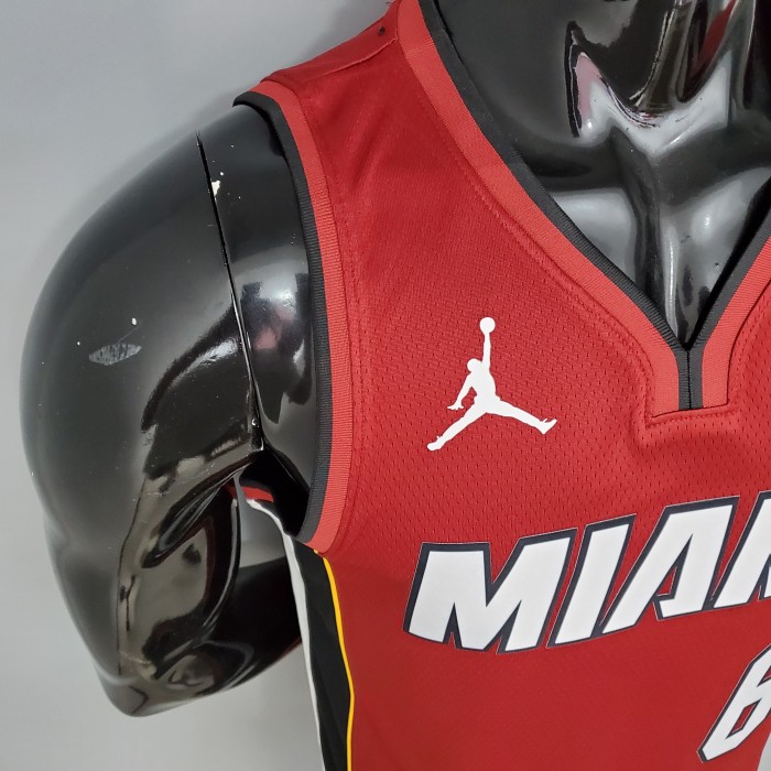 LeBron James Miami Heat Swingman Jersey White