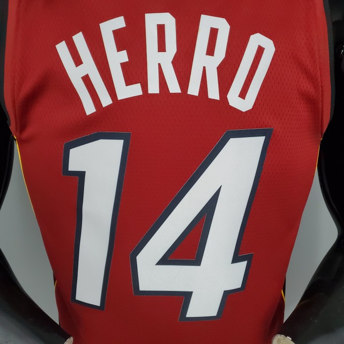 Tyler Herro Miami Heat Swingman Jersey Red