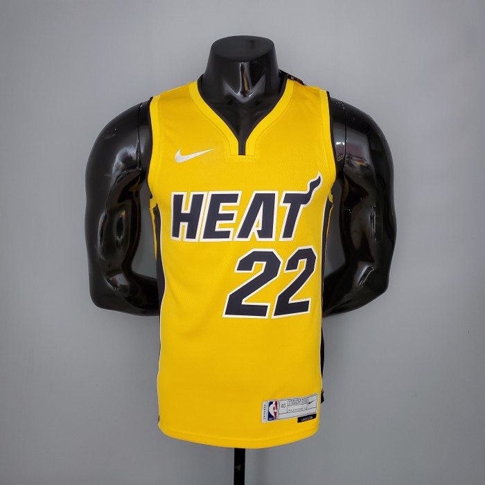 Jimmy Butler Miami Heat Bonus Edition Swingman Jersey Yellow
