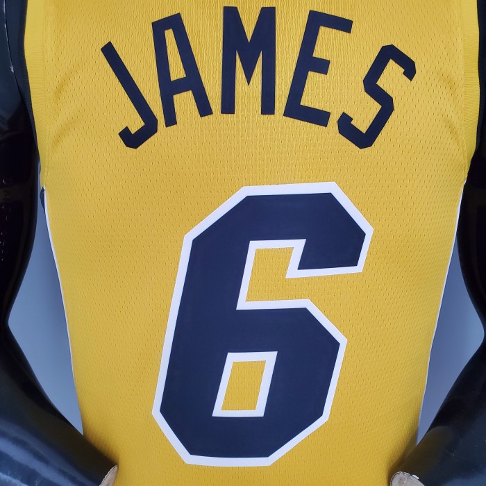 LeBron James Miami Heat Bonus Edition Swingman Jersey Yellow
