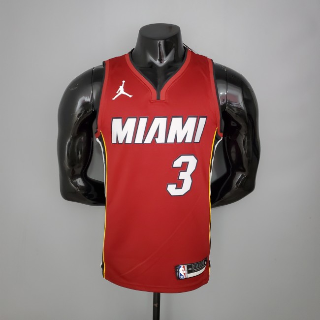 Dwyane Wade Miami Heat Swingman Jersey Red