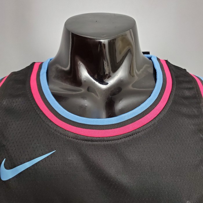 Dwyane Wade Miami Heat Swingman Jersey Black