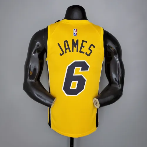 LeBron James Miami Heat Bonus Edition Swingman Jersey Yellow